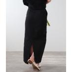 スカート back slit I line long skirt / バックスリットIラインロングスカート