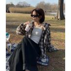 シャツ 「MandO」チェック柄2ポケッ