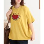 tシャツ EMAGO スイートペンギンスイカT レディース
