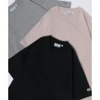 tシャツ DISCUS/ディスカス USAコットン ヘビーウェイト ロゴワッペン刺繍 半袖Tシャツ レディース メンズ メンズ レディース