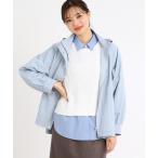 ブルゾン アウター 「夏SALE/E‐QUALITY」フーデッドライティブルゾン レディース