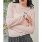 ショッピングバブ tシャツ ベーシックシアートップス レディース