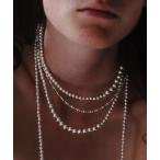 ネックレス 「quip queint」bowling rhythm necklace/ボウリング リズム ネックレス QU159 レディース