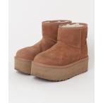「UGG」 ムートンブーツ 23.0cm ベージュ レディース