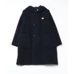 「DANTON」 コート 36 ネイビー レディース
