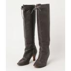 ショッピングロングブーツ 「Repetto」 ロングブーツ 38 グレー レディース