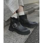 「Daniella&GEMMA」 ショートブーツ 38 ブラック レディース