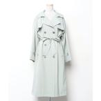 [Te chichi] тренчкот свободный зеленый женский 