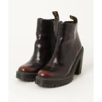 「Dr. Martens」 ショートブーツ 38 ブラウン レディース