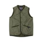 ベスト ジレ LAVENHAM UNWADDED THORNHAM ポリエステルベスト メンズ