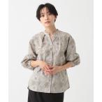 ブラウス シャツ タックデザインスキッパーブラウス/リバティプリント レディース