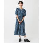 ワンピース Vネックワンピース/リバティプリント