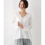 ブラウス シャツ フリルVネックブラウス　288556 レディース