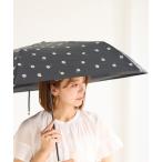 折りたたみ傘 「Wpc.」「晴雨兼用・遮光」ゴールドラインマーガレット折りたたみ日傘 レディース
