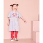 ワンピース 「COTTON from U.S.A」ティアード半袖ワンピース キッズ 子供服 女の子