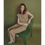 パンツドレス frill all-in-one-pants