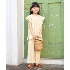 セットアップ カットシャーリング フリル セットアップ キッズ 子供服 女の子