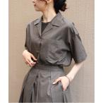 ブラウス シャツ THE SHINZONE/シンゾーン オープンカラーローンシャツ OPEN COLLAR LAWN SHIRT 25MMSBL02