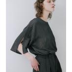 tシャツ lace slit tee レディース