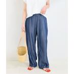 スラックス パンツ 「追加2」セルロースワイドパンツ レディース