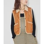 コート アウター LAVENHAM/ラベンハム UNWADDED CROPPED RAYDON GILET レディース