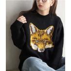 「e-zakkamania stores」 「Gleam」長袖ニット フリー ブラック レディース