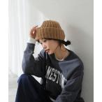 ショッピングアーメン 「ARMEN」 ニットキャップ FREE ベージュ レディース