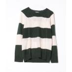 [CIAOPANIC TYPY] окантовка рисунок длинный рукав вязаный M зеленый мужской 