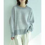 「INTERPLANET」 長袖ニット FREE グレー