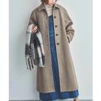 [FREE'S MART] пальто с отложным воротником MEDIUM мокка женский 