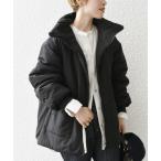 「SHIPS any」 中綿ブルゾン ONE SIZE ブラック レディース