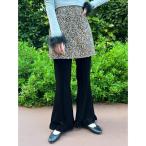 ショッピングブーツカット 「WC」 ブーツカットパンツ FREE ブラック レディース