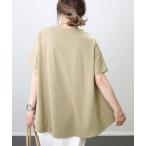 tシャツ 汗染み防止加工裾フレアプルオーバー レディース