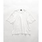 tシャツ アルビニスタスムース クルーネック Tシャツ メンズ