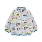 ショッピングBit\'z 「BIT'Z」 「KIDS」ジップアップブルゾン 90 ライトグレー キッズ