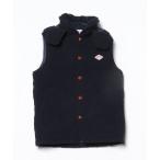 ショッピングダウンベスト 「DANTON」 ダウンベスト 40 ネイビー メンズ