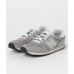 「New Balance」 ローカットスニーカー 24cm グレー レディース