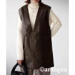 [antiqua] безрукавка tops FREE Brown женский 