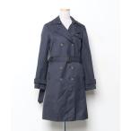 [DRWCYS] тренчкот 2 темно-синий женский 