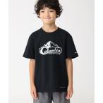 tシャツ Columbia/「KIDS」ライトキャニオングラフィック ショートスリーブTシャツ/コロンビア/半袖Tシャツ/キッズ/吸湿・速乾/UVカッ