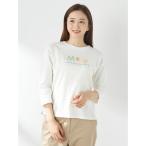 tシャツ プリント＆刺繍Tシャツ レディース