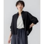 ブラウス シャツ 「Oggi5月号掲載/接触冷感/速乾性」シアータンブラー シャツ レディース