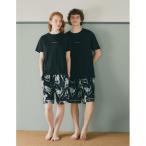 パジャマ ルームウェア ユニセックスベロアシェルジンジャー半袖Tシャツ「ペアパジャマ/限定BOX付」/SLEEPY SLEEPY スリーピースリーピー
