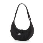 ショルダーバッグ ラフィンバッグL LAUGHING BAG L ブラックメッシュ メンズ レディース