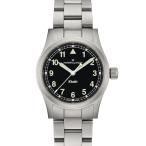 腕時計 HAMILTON 「ハミルトン」 腕時計 Khaki Field （カーキ フィールド）  クオーツ 33MM ブラック×シルバー レディース