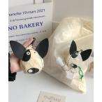 トートバッグ コンパクトDogエコバッグ レディース