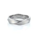  кольцо кольцо [ ограничение развитие ]*LH-1~ wave кольцо / хирургический нержавеющая сталь ( металл аллергия соответствует )[LION HEART / лев Heart ] мужской 