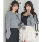 カーディガン ハートスカシカーデ レディース