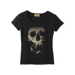 tシャツ SKULL BERRY チビTシャツ レディース