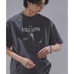 tシャツ PUBLUX/PUBLUX 別注 Villains ピグメントグラフィックTシャツ(限定展開)(UNISEX) メンズ レディース